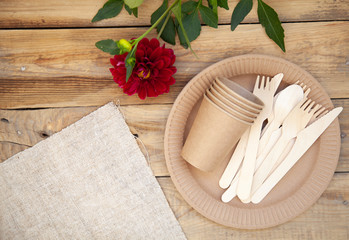 Flat composition for disposable paper dishes and eco-friendly paper bamboo dishes. plastics processing problem.