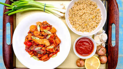 Chinese Style Chicken Kung Po