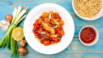 Chinese Style Chicken Kung Po