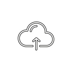 Cloud Upload vector icon