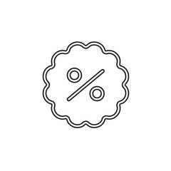 Discount sale vector icon