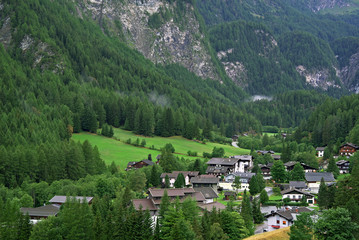 Fototapeta na wymiar Traditional architectural detail in South Tyrol, Austria