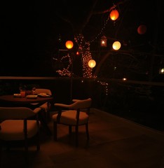 restaurant in the night