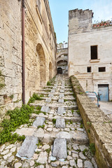 Breathtaking view of the ancient town of Matera, southern Italy.
