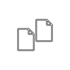 Copy or Duplicate document icon