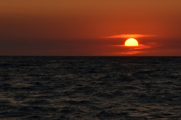 sea sunset