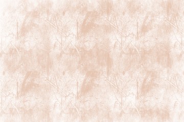 flesh orange hand drawn rough cement wall tile background pattern  