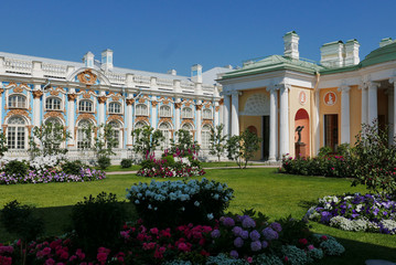 Jardins du palais Catherine à Starskoïe Selo, Russie