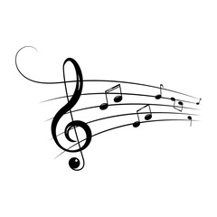 Music note Icon Vector