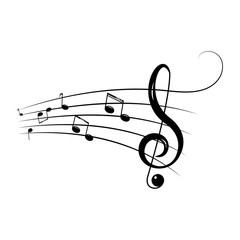 Music note Icon Vector