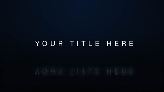 Colorful Glitch Title