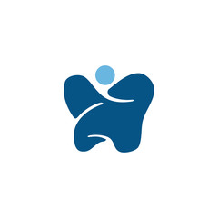Dental Clinic Logo Tooth abstract design vector template