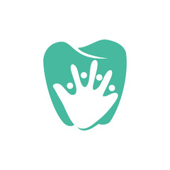 Dental Clinic Logo Tooth abstract design vector template