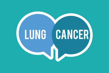 Conceptual hand writing showing Lung Cancer. Business photo text Uncontrolled growth of abnormal cells that start in the lungs.