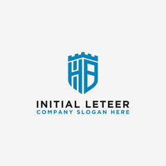 Inspiring company logo designs from the initial letters of the HB logo icon. -Vectors