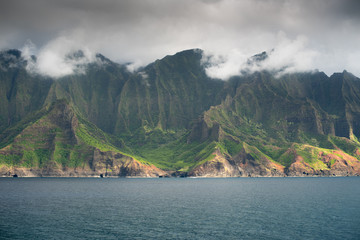 Naklejka premium Na Pali Coast Hawaii