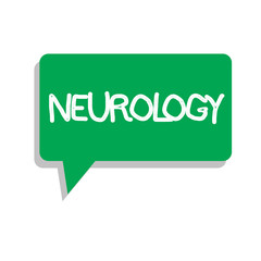 Conceptual hand writing showing Neurology. Business photo text Branch of medicine dealing with disorders of the nervous system.