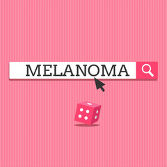 Writing note showing Melanoma. Business photo showcasing A malignant tumor associated with skin cancer Benign moles.