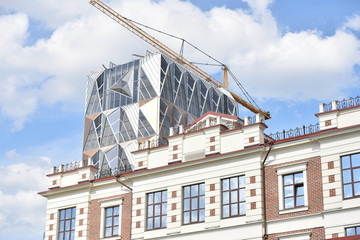 different ages of building