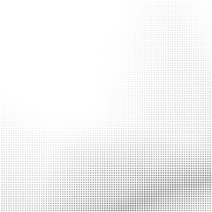 Halftone Pattern. Set of Dots. Dotted Texture on White Background. Overlay Grunge Template. Distress Linear Design. Fade Monochrome Points. Pop Art Backdrop.