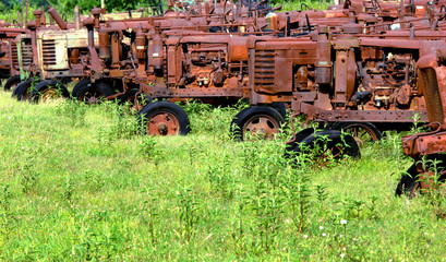 Agriculture Bygone Tractors