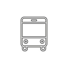vector Bus illustration - shuttle Bus