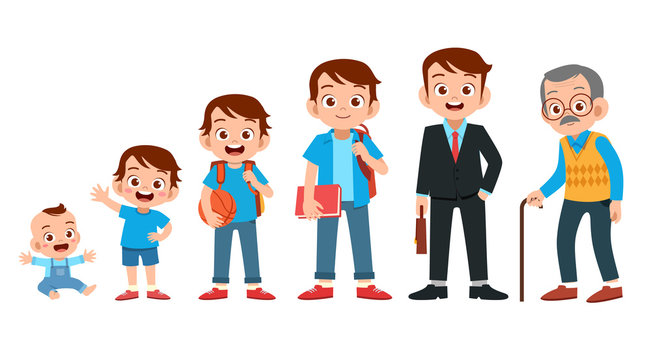 Boy Growing Up Stock Illustrations – 422 Boy Growing Up Stock  Illustrations, Vectors & Clipart - Dreamstime