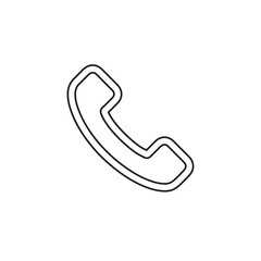 Phone sign icon- Call center, communication
