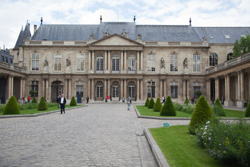 Classic french castle in Paris. France.