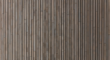 Wooden laths background, texture, floor or wall