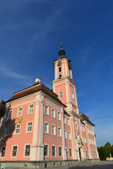 Fototapeta na wymiar Wallfahrtskirche Birnau am Bodensee