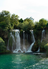Fototapeta na wymiar Kravice Waterfalls