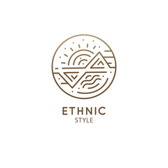 Esoteric geometric logo