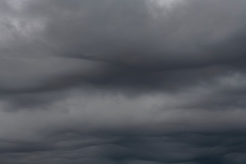 tiefe Wolken Regenwolken Gwitterwolken Unwetter