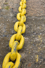 Yellow Chain Just Lying There