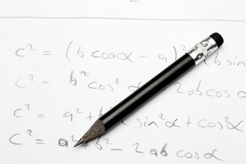 math formulas are solved after broken pencil