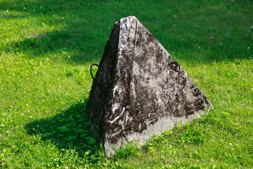 concrete anti-tank dragon teeth of the second world war