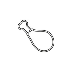 roast chicken poultry illustration, cooked chicken