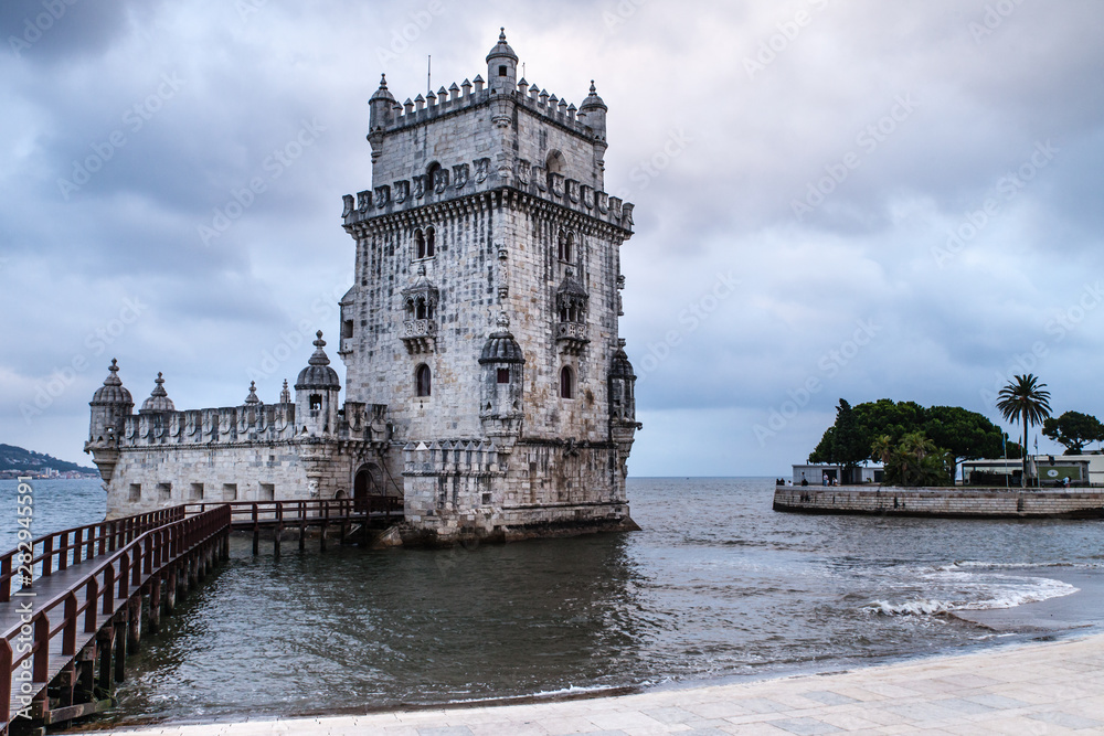 Poster Lisbonne (Portugal) - Tour de Belem