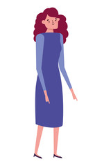 Avatar woman vector design vector illustration