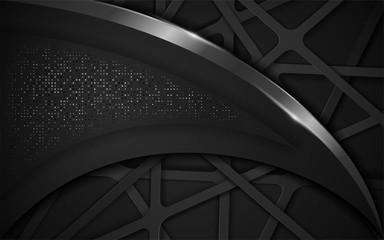 Obraz premium Modern abstract dark background. elegant modern background.