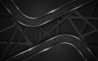 Obraz premium Modern abstract dark background. elegant modern background.