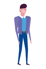 Avatar man vector design vector illustration