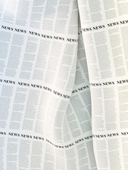Obraz premium Abstract newspaper background, original 3d rendering