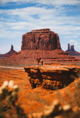 Horse Rider in Monument Valley © Victoria Nefedova