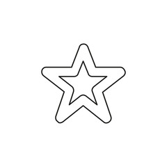 Obraz premium vector star symbol, rating or award shape, success