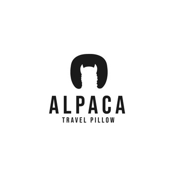 Alpaca Travel Pillow Logo