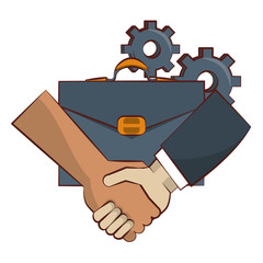 executive business corporate office cartoon