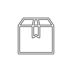 Think out of box concept line icon. illustration.