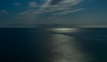 Obraz premium Sunset over the sea